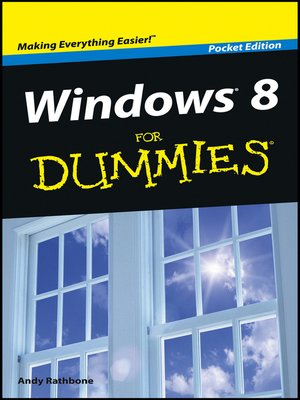 cover image of Windows 8.1 For Dummies, Pocket Edition
